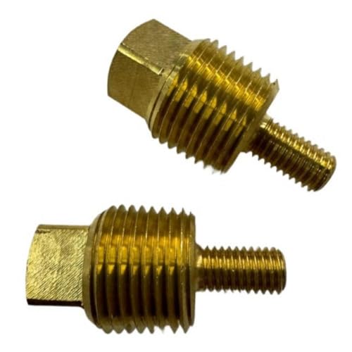 JHXRBZR 2 PCS Zinc Anode Plug Compatible with Marine Vessel Models Penta 838928 2001 2003 AD AQA AQD BB D11 D12 D4 D5 D6 D7 D9 TAMD for Part Number 838928