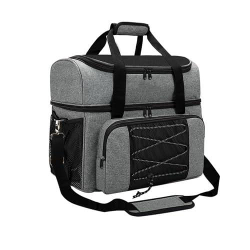 Bolsa de bolas para pista dos bolas acolchada ajustable para bolera