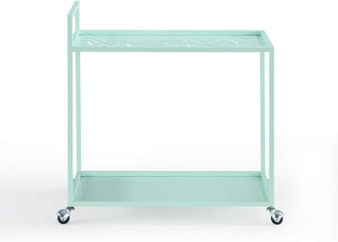 Now House by Jonathan Adler Vally Bar Cart, Mint