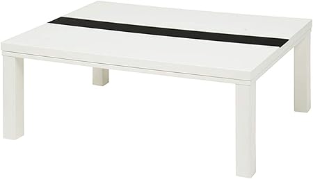 Amazon Co Jp こたつ コタツテーブル センターテーブル ホワイト 白 幅100 奥行70 高さ39 おしゃれ 北欧 シンプル モダン 薄型フラットヒーター 中間スイッチ 強化ガラス天板 オールシーズン 一人暮らし ホワイト 幅100 ホーム キッチン