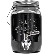 Willow & Everett Cold Brew Coffee Maker - 2 L Iced Tea & Coffee Cold Brew Maker - Glass Pitcher w...