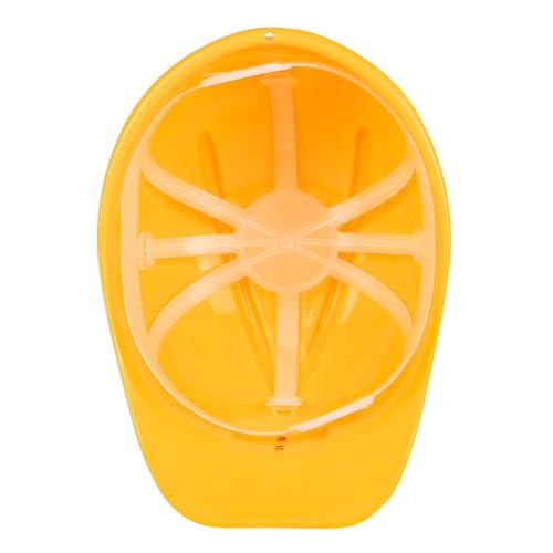 Boland 01414 - Casque de constructeur avec lumière - Jaune-noir - Pour adulte - Taille réglable - Chantier - Costume - Carnaval - Fête à thème – vue 5