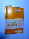 mazda 323 motor 1.6  Mazda 323 Verkabelungsdiagramm Europa und alle Ausführungen (Linkslenker) 8/89