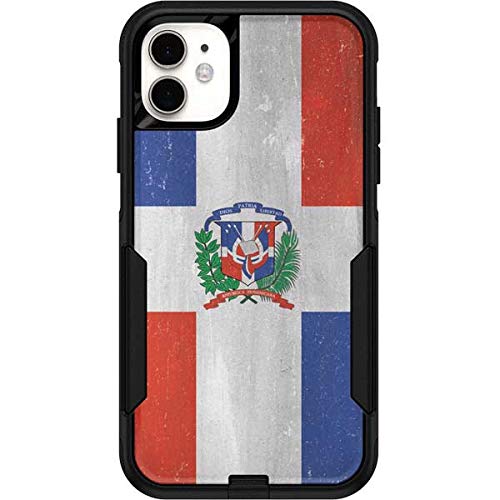 Skinit Decal Skin Compatible with OtterBox Commuter iPhone 11 - Officially Licensed Skinit Originally Designed Dominican Republic Flag Faded Design