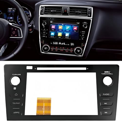 Image of 86471AL65A TEL /MAP Touch Screen Digitizer Replacement for Subaru Legacy Outback Radio Screen 2018 2019 86471AL65B 86471AL66A 86471AL68A