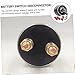 Zerodeko Battery Disconnect Power Isolator Car Power Switch High Cut Off Tool Rotating Battery Isolator Switch