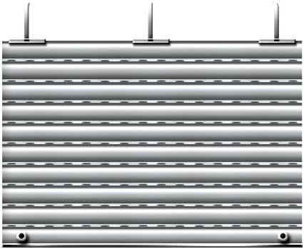 Schnellenberg 20077 Complete Set of Mini Roller Shutters Grey