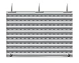 Farbe: lichtgrau Schellenberg 20077 Rollladenpanzer Komplett-Set Mini, grau