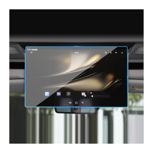 Ciloc Láminas Protectoras Pantalla para GAC ​​para Trumpchi M8 Modelo 2025 15.6 Protector Pantalla Navegación para Salpicadero Coche(TV Film)