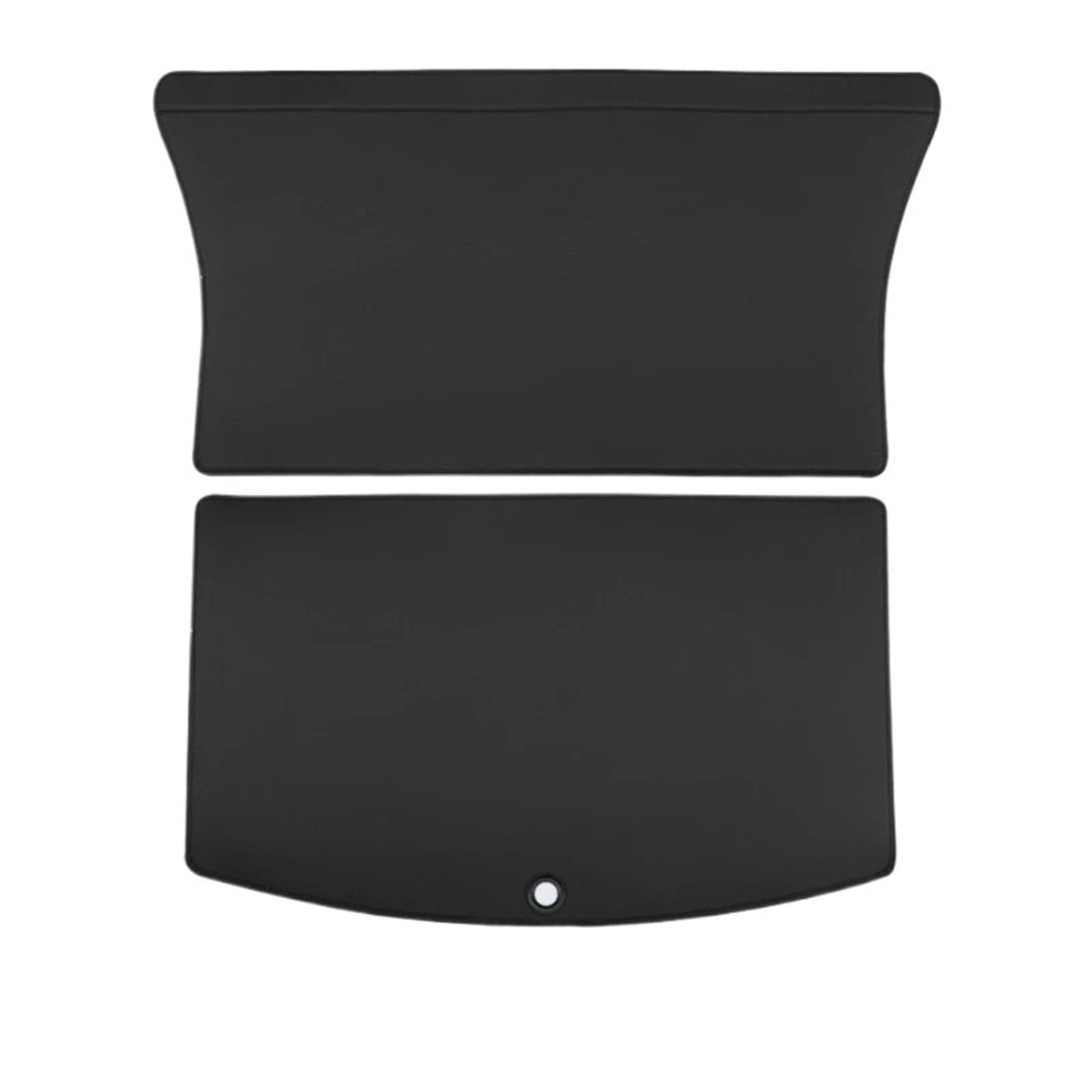 płaskie maty do bagażnika Fit For Tesla Model Y Model 3 Highland Rear Trunk Protector Pad All Weather Split Dog Liner Pet Mat Anti-kick Pad(For 23-24 Model 3)