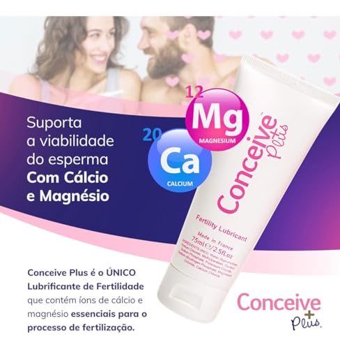 Conceive Plus Lubrificante para Fertilidade - Tubo 75 ml