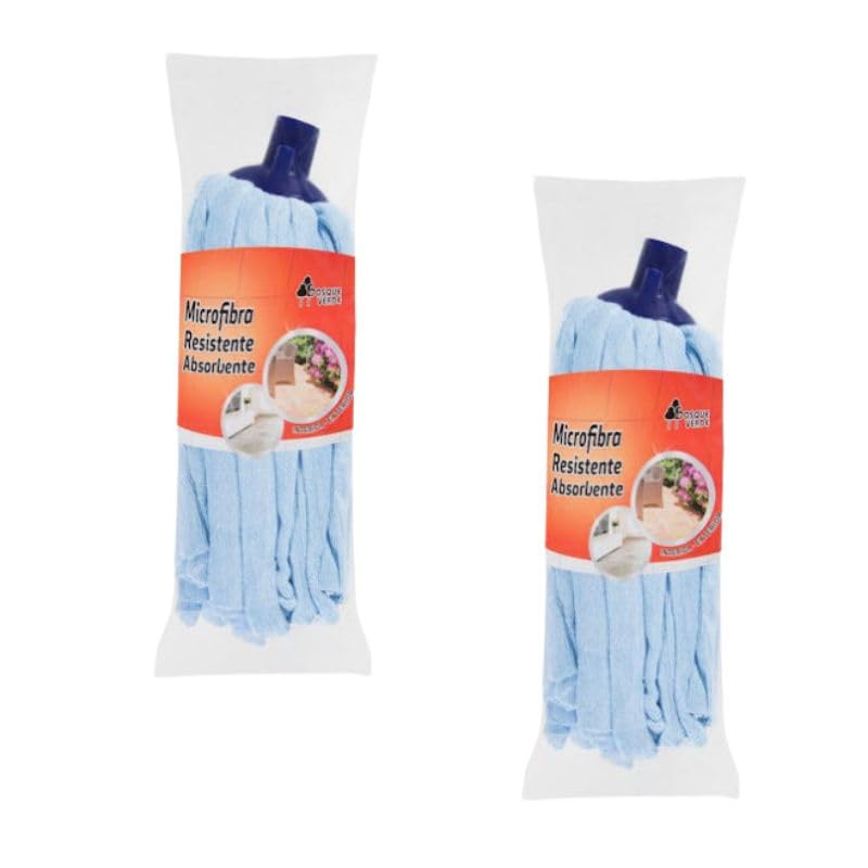 Pack Piumer 2 Fregonas de MicroFibras | Mega-Absorbentes | Muy Resistentes | para Todo Tipo de Pisos y Suelos