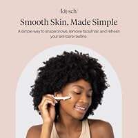 Kitsch Dermaplane Razor for Women Face – Blush, 6 pcs — image 8