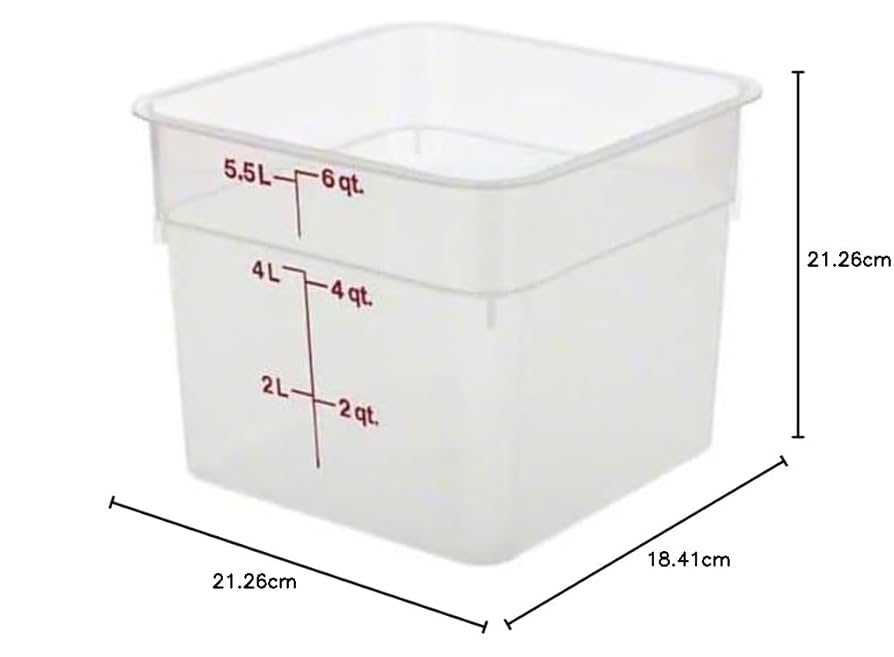 CAMBRO(キャンブロ) 角型フードコンテナー Amazon｜CAMBRO(キャンブロ) 角型フードコンテナー 12SFSPP 半