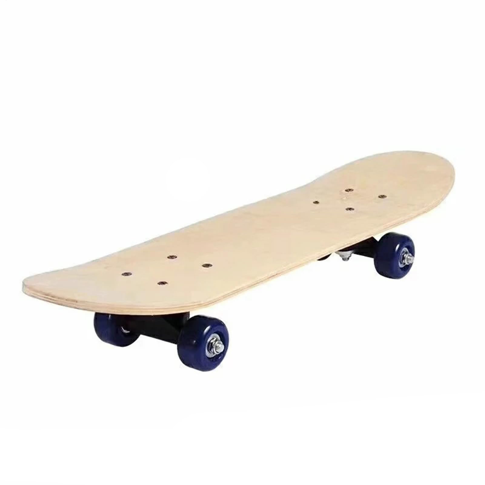 CSKateboard - Maple Deck - Cruiser Board | 60 cm skateboard blank fai -da -te per bambini | Costruzione in acero a doppia faccia a doppia faccia, giocattolo mini ruota con colori casuali