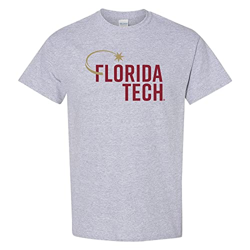 UGP Campus Apparel AS1121 - Florida Tech Panthers Institutional Logo T Shirt - Large - Sport Grey
