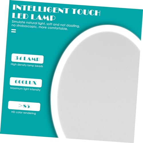 Espejo de Maquillaje LED de Mesa con Control Táctil miniatura 2