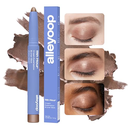 Image of ALLEYOOP 11th Hour Cream Eyeshadow Stick & Liner, Brown Shimmer
