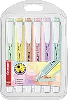 Stabilo Swing Cool Pastel Highlighters 6-Pieces