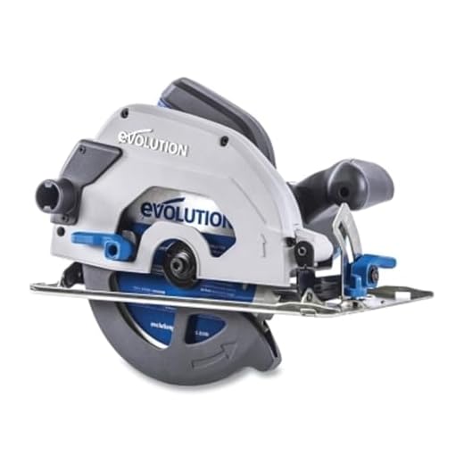 Metal Cutting 7.25” Circular Saw – Cut Metal, Saw Steel – 7 1/4” TCT Circular Saw Blade Included | 45 degree Bevel Cut | Dry-Cut Saw | 15 Amp Corded Evolution S185CCSL – Accurate. Powerful. Reliable.