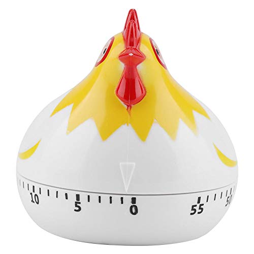 Chicken Pattern Timer, Chicken Pattern Countdown Kitchen Timer Reminder For Cooking Baking(White) #TOP1