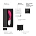 LELO Mona 2 G Spot Vibrator for Women, G Spot Toy for Discrete Pleasure, Curved Vibrator Sex Toy for G Spot, Adult Toy with 6 Intensity Modes, Cerise