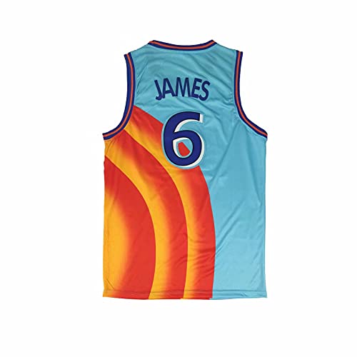 Youth space basketball jerseys #6 a new legacy movie shirts stitc…