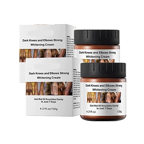 AcanthoGlow Crema terapéutica, suero blanqueador de nudillos oscuros, aceite corrector de manchas oscuras, crema blanqueadora fuerte para rodillas y codos, aclara la piel negra del cuerpo (2 unidades)