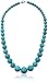 Gem Stone King Green Simulated Turquoise Howlite 20 Inch Lobster Clasp Necklace and Earrings Jewelry Set