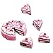 Sanfly 10pcs Balcone Schiena Fai Te Miniatura Miniatura Artificiale Falso Falso Torta Resina Cabochon Decorativo Artigianato Play House Toy