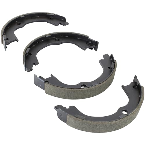 Image of QUALITY-BUILT Rear Parking Brake Shoes, FPS932, Compatible with 2007-2017 Chevrolet /GMC /Pontiac /Saturn /Suzuki (Captiva Sport,Equinox,Terrain,Torrent,Vue,XL-7)