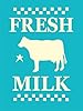 Stencils by Joanie Fresh Milk Dairy Cow Farmhouse Country Holstein DIY Art Signs #5