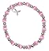 Stretchy Pink BREAST Cancer Packaged Awareness Bracelet- 6mm