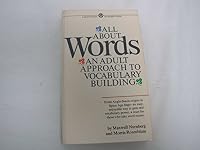 All about words;: An adult approach to vocabulary building, 8183070744 Book Cover