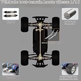 Cheelborsi monster truck 1/16 4x4, 2 batteries 2000 mAh photo 4