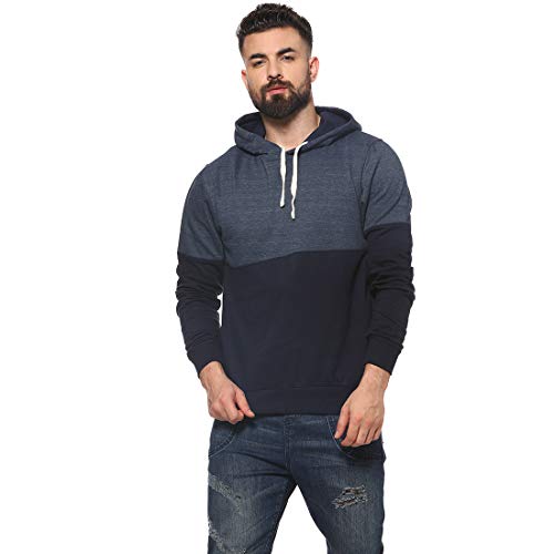 Image of Campus Sutra Cotton Men Hooded Neck Sweatshirt
