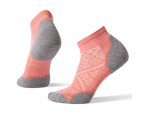 Smartwool PhD Outdoor Light Low Cut Socks - BRIGHT CORAL Medium