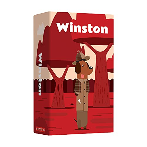 Helvetiq Winston Card Game - Build The Longest Dachshunds and Win! Strategy Game for Dog Lovers, Fun Family Game for Kids & Adults, Ages 6+, 2-6 Players, 15 Minute Playtime, Made