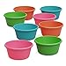Bakerpan Silicone Jumbo Muffin Cups For Baking, Smooth Large Air Fryer Muffin Cups, 3 1/2 Inch Muffin Baking Cups, Jumbo Cupcake Liners - Set of 8
