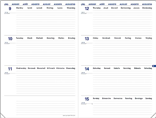 Quo Vadis 296199Q, Agenda Scolastica TEXTHEBDO