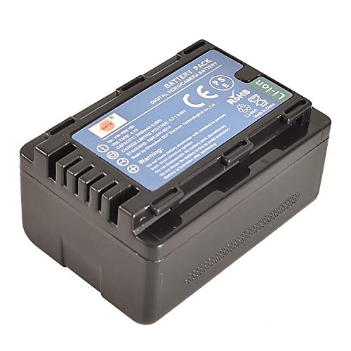Pack de Baterías de Repuesto VBK180 para Videocámara Panasonic HDC-TM55GK 2