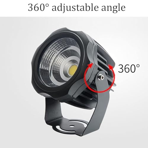 Lumières Enterrées Extérieures Étanches IP65 et Projecteurs de Sol 220V - 7