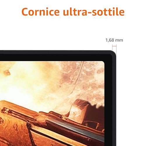 Monitor da gaming, 24", FHD 1080p, 165 Hz, compatibile con VESA, sincronizzazione adattiva, risposta in 1 ms, Nero - Monitor - Immagine 5