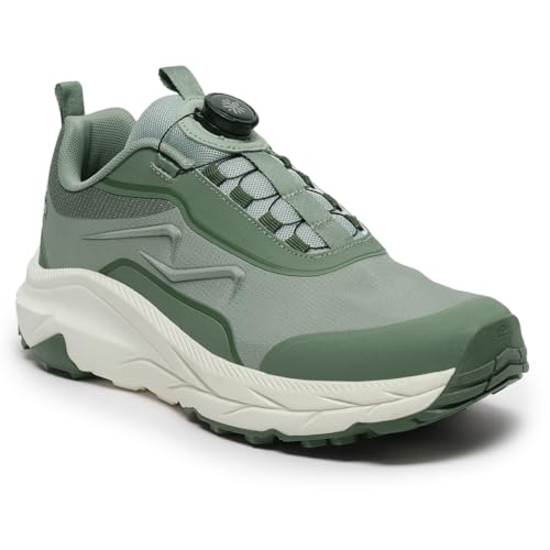 Image of CULT Trailblazer Men's Outdoor Shoes | Lightweight & Breathable Upper | Adjustable Dial Lace | Enhanced Stability & Cushioning for Trekking | Superior Anti-Slip Grip | Everyday Hiking Wear