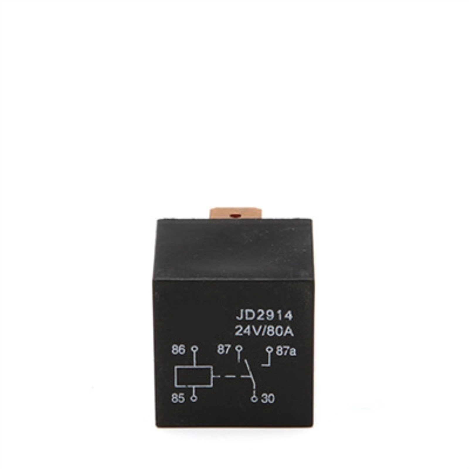 Relé de alta corriente 24V 80A de 4 pines para bocina y faro de coche 3