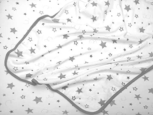 Image of American Baby Company 100% Cotton Thermal Waffle Swaddle Blanket 30 inchx40 inch, Soft Breathable Stretchy, Super Stars, for Baby Boys & Girls, Ideal for Swaddling, Travel & Gifting