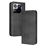 Vue multi-angles : L'étui à fermeture magnétique se transforme en support réglable pour regarder des vidéos en mains libres sur Xiaomi 15T Pro 5G.