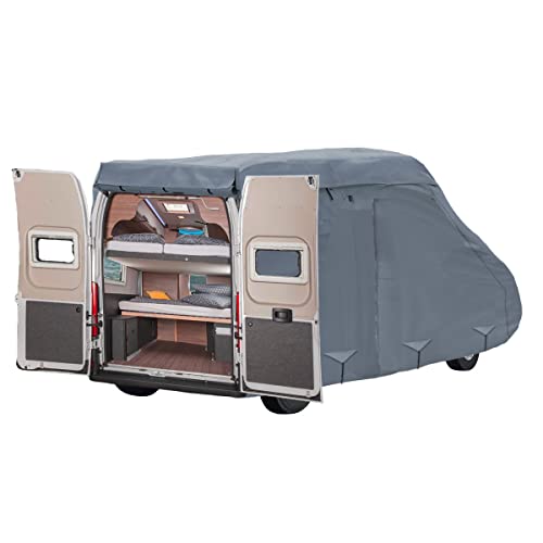 Gearflag Class B Rv Cover 4 Layers Roof With Reinforced Windproof Side-Straps Anti-Uv Water-Resistance Heavy Duty For Rv Motorhome Camper(17' - 20') #TOP4