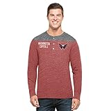 NHL Men's '47 Neps Henley Long Sleeve Tee