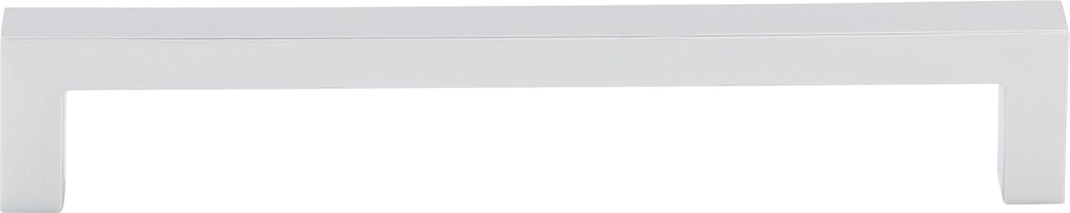 Top Knobs M1157 Nouveau III 6-5/16" Square Bar Pull, Polished Chrome